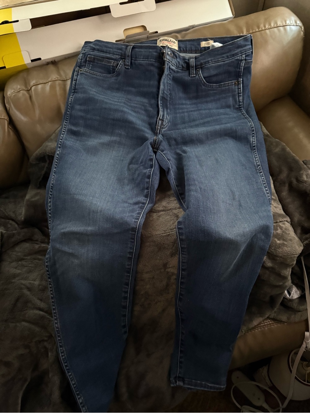 Woman’s Kirkland Blue Denim Jeans - Classic High-Rise skinny